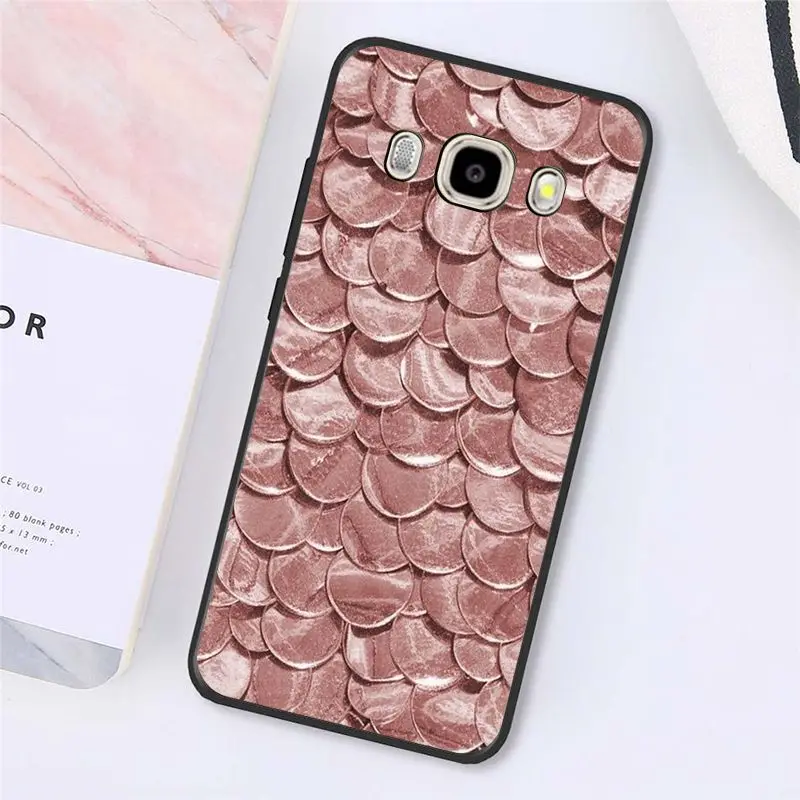 Love Heart Gold Rose Marble Stripes