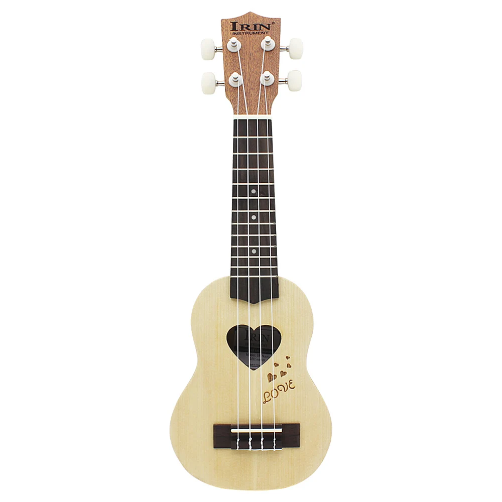 

Hot New High Quality Mini 17" Ukulele 4 Strings Ukelele Spruce/Sapele Top Rosewood Fretboard Stringed Instrument with Gig Bag