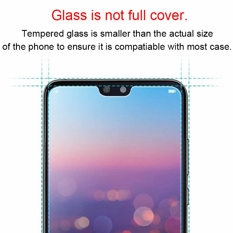 Закаленное стекло для Huawei P20 Pro P 20 Lite Защита экрана P8 2017 Защитное P9 P10 Light