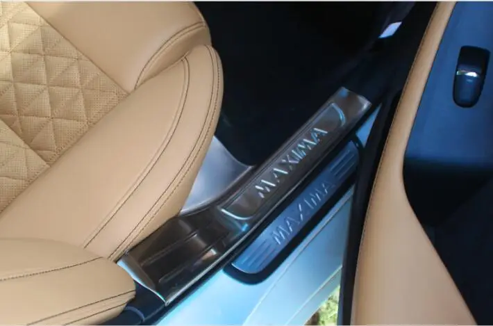 Welcome pedal is only suitable for Nissan MAXIMA refitting, Welcome pedal decorative stripe refitting special accessories