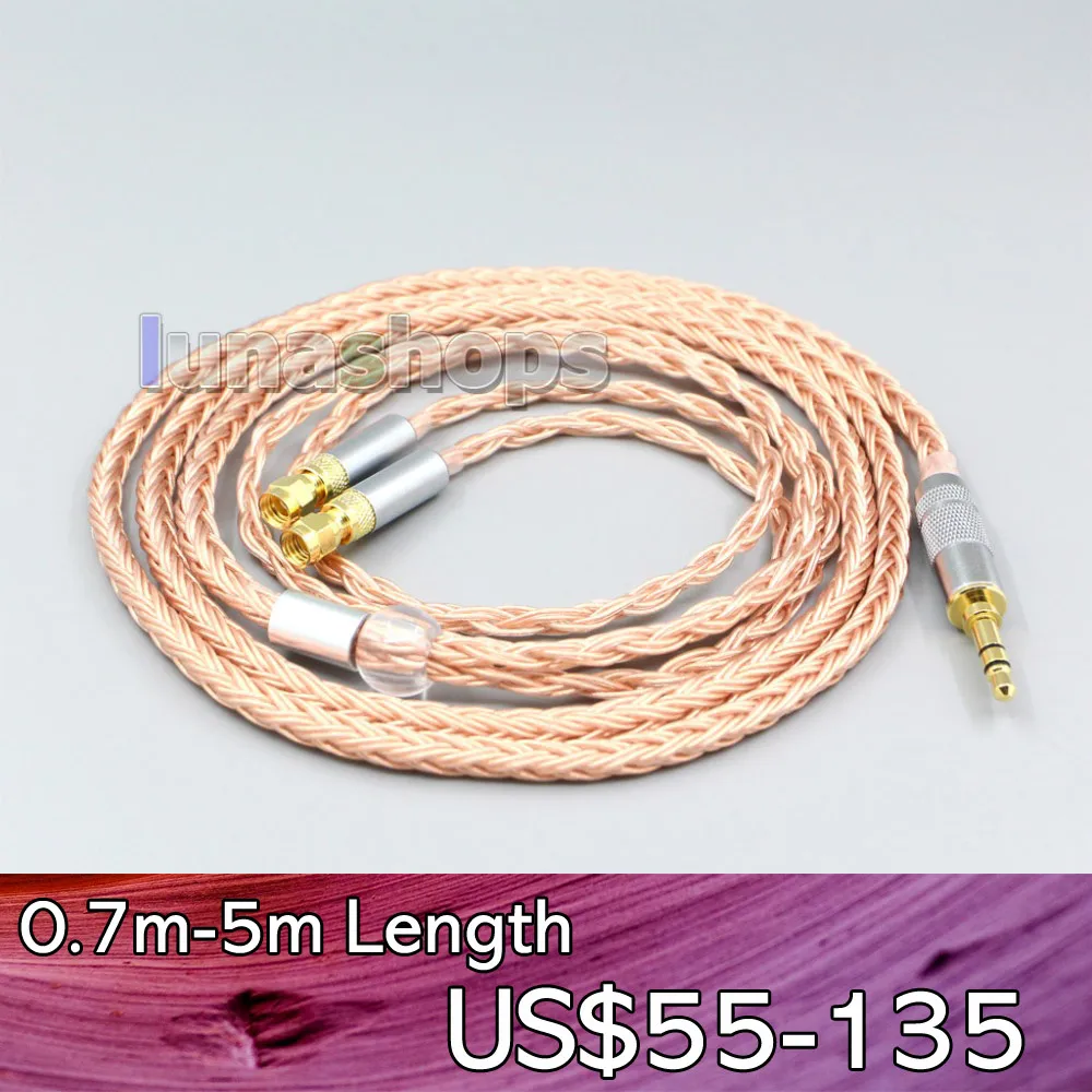 LN006741 2 5 мм 3 XLR балансный 16-жильный кабель 99% 7N OCC для наушников HiFiMan HE400 HE5 HE6 HE300 HE4 HE500