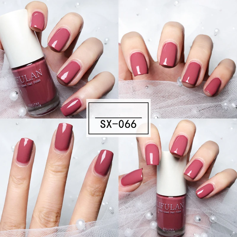 Nusx 8ml Pure Color Nail Gel Varnish Polish Semi Permanant Candy Colors Long Lasting Nail Art 5