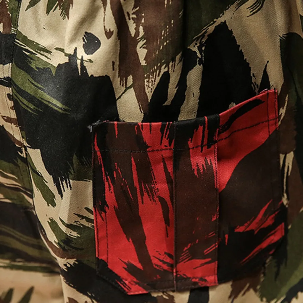 Стильный мужской камуфляжный комбинезон свободного кроя, модные девять минут, брюки, новинка, осень, Прямая 20