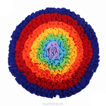 

Snuffle Mat for Dogs Pet Slow Feeding Mat Dog Sniffing Foraging Training Pad Puppy Puzzle Toys O30 20 Dropship