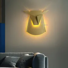 Скандинавский светодиодный настенный светильник, художественный дизайн, бра, настенный светильник, прикроватная лампа для гостиной, домашнего интерьера, настенный светильник ing