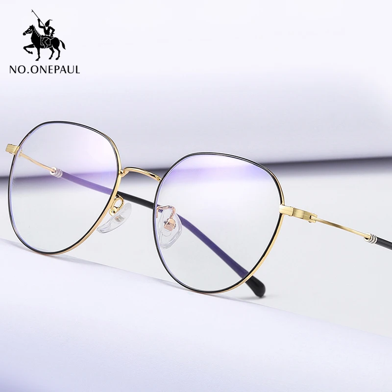 

NO.ONEPAUL Light Lens Computer Glasses Spectacles Frame Blue Light Blocking Glasses Super Light Frame Eyeglasses Anti Blue