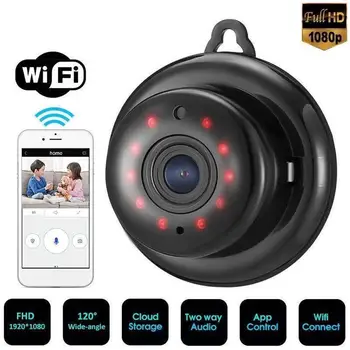 

2020 new Mini Security Video Surveillance Baby Monitor Camera Night Vision I0F4
