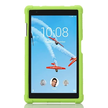 

MingShore Rugged Silicone Shockproof Stand Protection Cover Case For Lenovo Tab4 TAB 4 8 Plus 8.0 inch TB-8704V/F/X/A Tablet