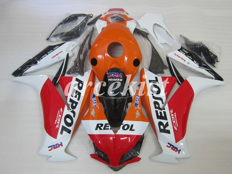 ABS Полный обтекатели комплект Подходит для HONDA CBR1000RR 2012 2013 для детей возрастом 12, 13, 14, 15, 16 CBR1000 1000RR тела комплект Repsol