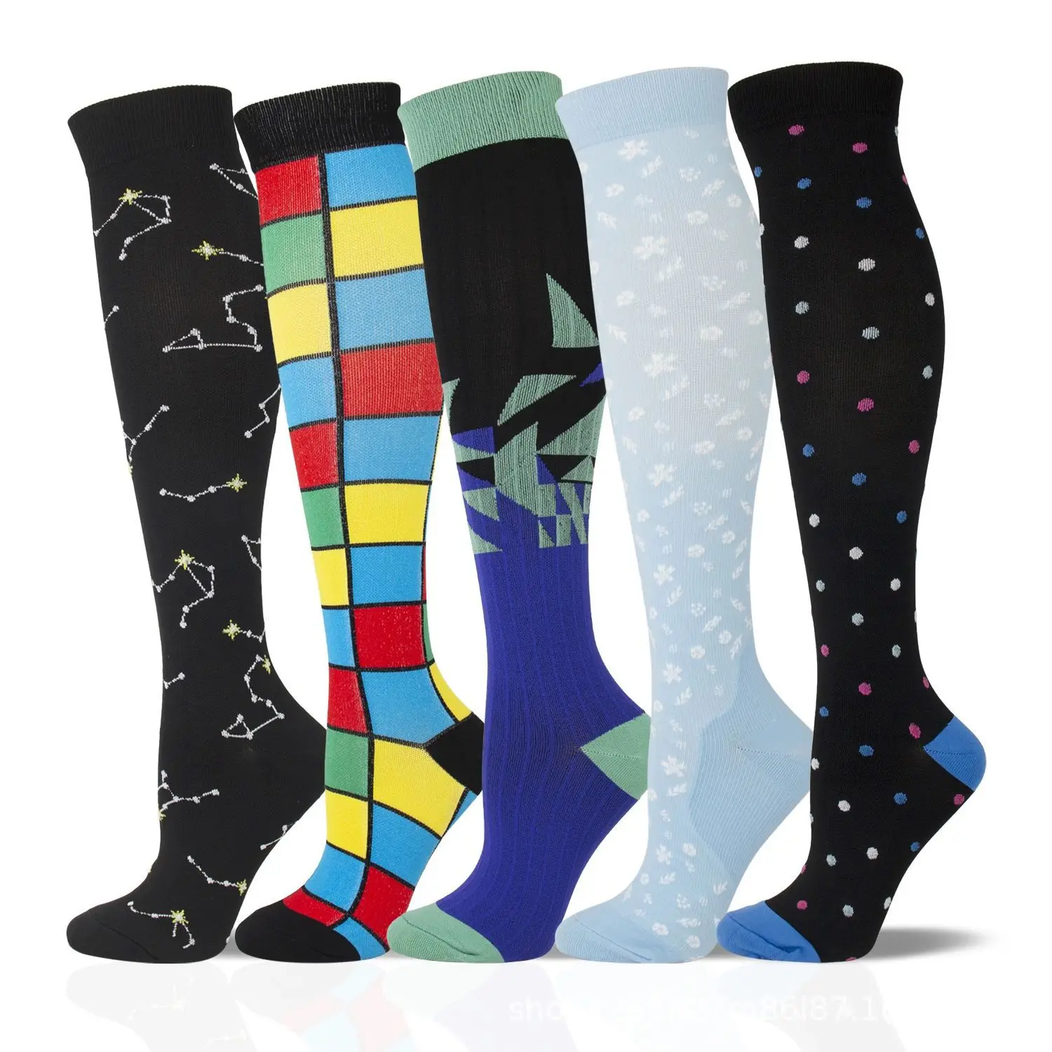 Calcetines Compresivos 5 Pairs Calzino A Compressione Chaussette De  Compression Calzino A Compressione Sport Socks Drop Ship - AliExpress