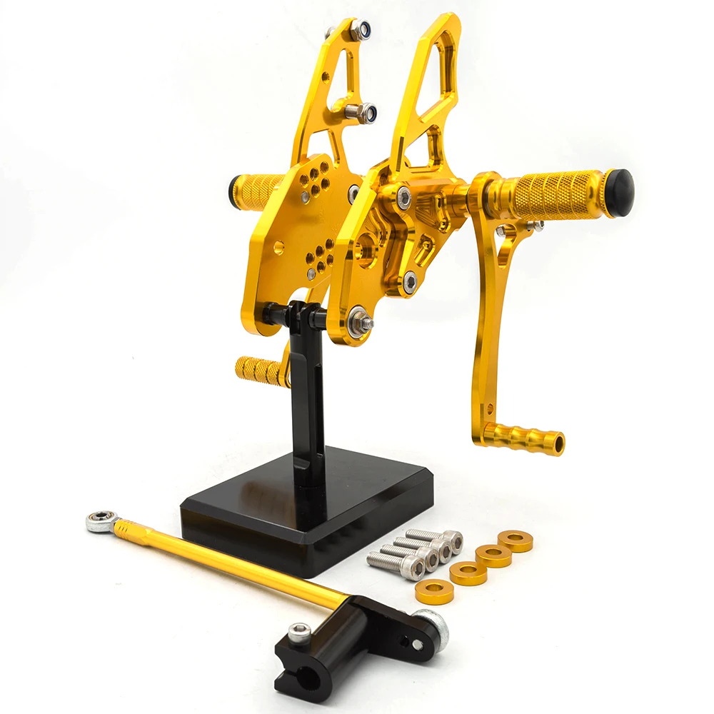 Rear Set Footrests Motorcycle Footrest Foot Shift Gear Lever Pegs Pedal