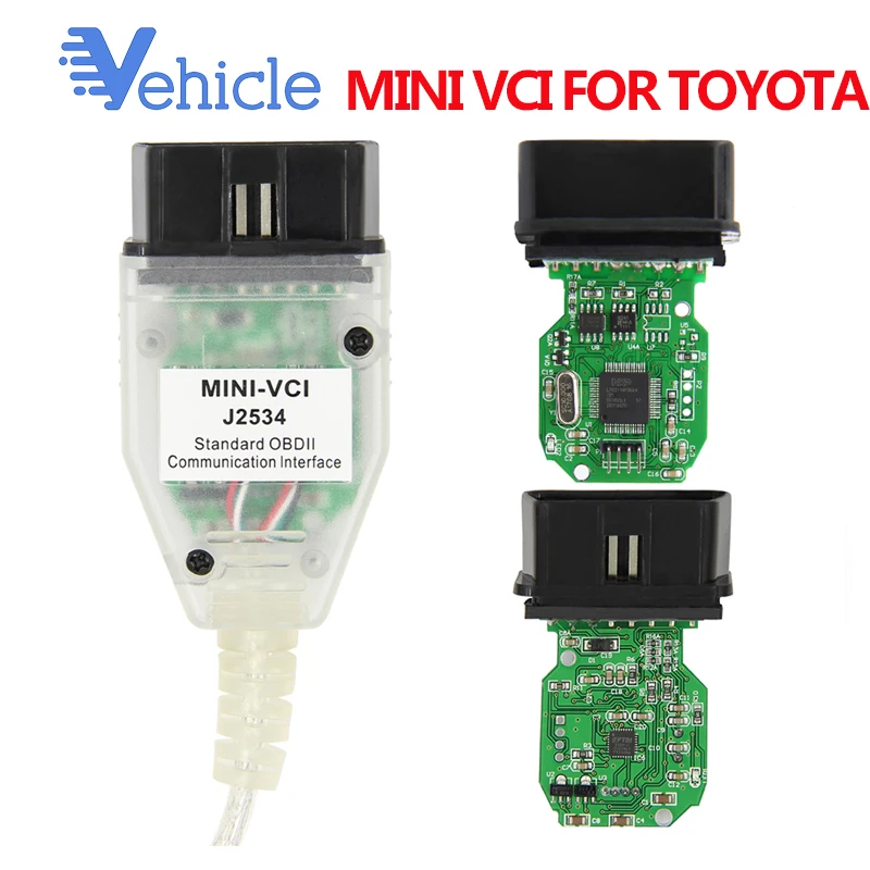 USB к OBD2 16pin MINI VCI один диагностический кабель для TOYOTA TIS Techstream поддержка OEM