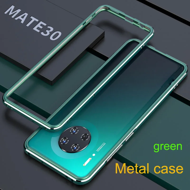 Роскошный Алюминиевый металлический бампер для huawei mate 30 mate 30 6,62 дюймов металлический чехол колонна щитка в форме рамки mate 30 Coque Shell