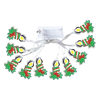 

Hanging Ornament Festival Atmosphere Fairy Living Room Home Decor Iron LED String Lights Garden Landscape Bedroom Christmas Tree