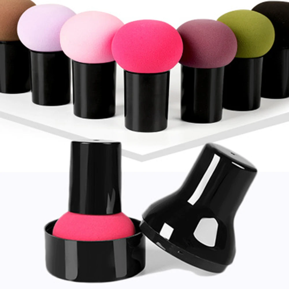 

1PC Mushroom Head Face Makeup Sponge Dry Wet Blending Facial Elastic Puff Foundation Cosmetic Accessory Women Makeup Tools
