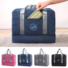 Оксфорд водонепроницаемый для женщин и мужчин Дорожная сумка милый большой емкости Сумки для хранения одежды обувь Органайзер аксессуары