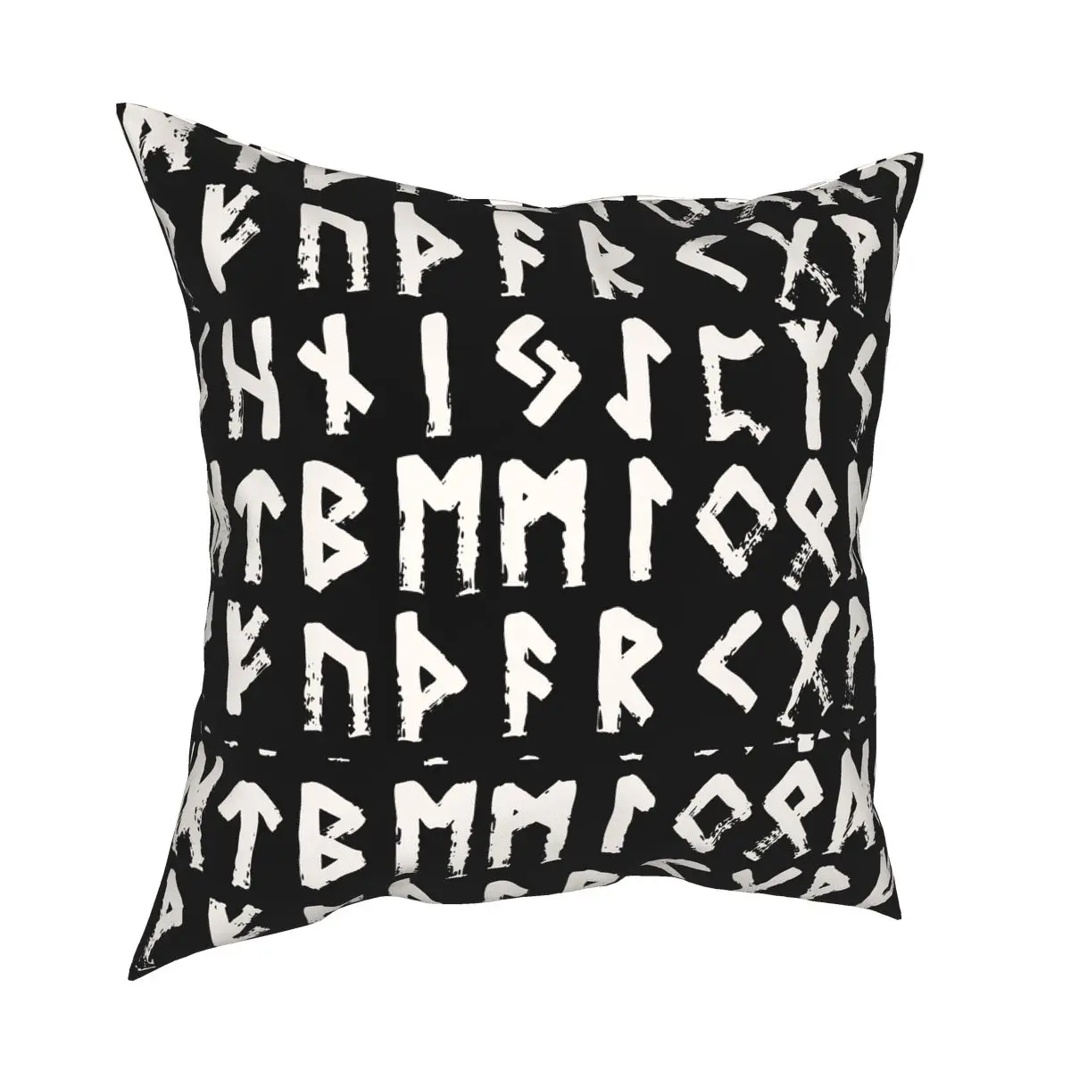 

Runes Elder Futhark 0025 Collected Throw Pillow Cover Cushions for Sofa Vikings Funny Cushion Covers