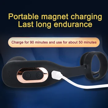 Wireless Remote Control Prostate Massager Male Dildo Automatic Inflatable Vibrator Anal Sex Toys for Men Gay Men's Masturbation 6