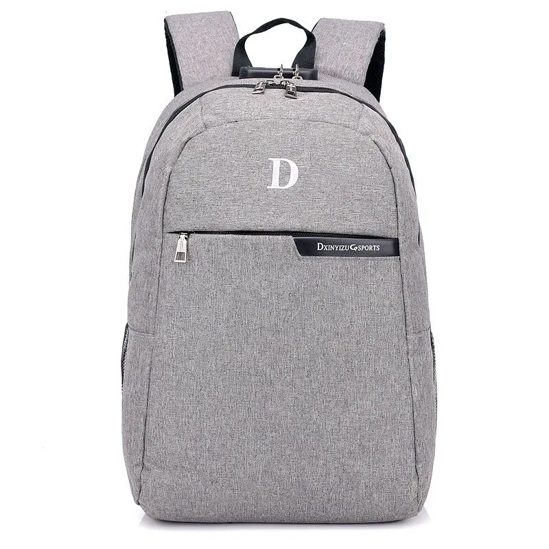 

Cross-border travel for USB charging laptop bag multi-function of students backpack backpack men's and women's leisure
