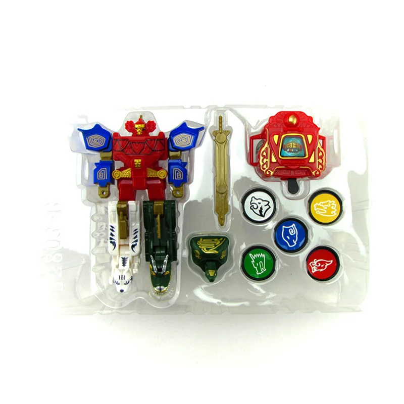 Динозавр рейнджеры Megazords морфер в сборе динозавры фигурка игрушки робот