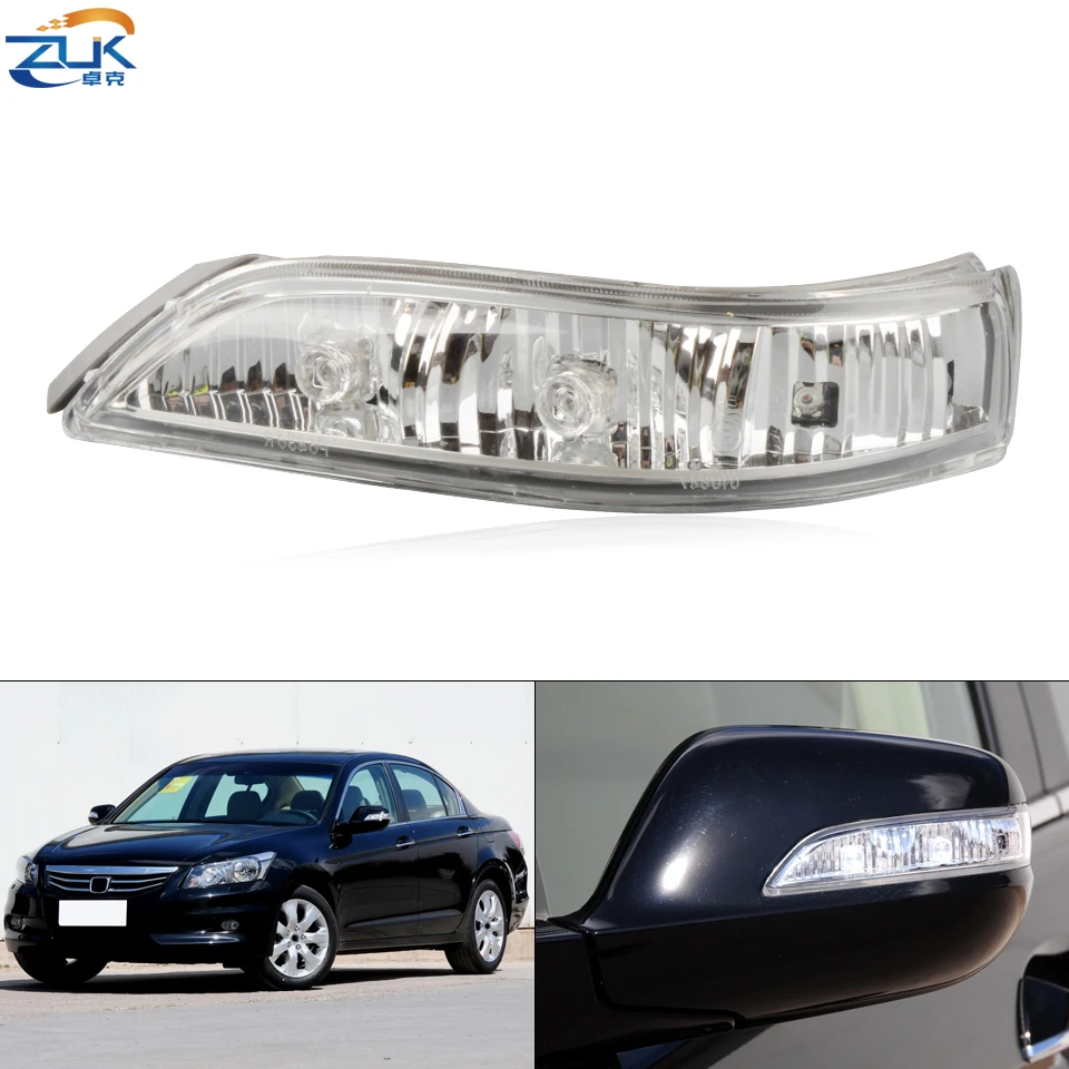 Zuk Led Rearview Side Mirror Turn Signal Light Flasher Blinker