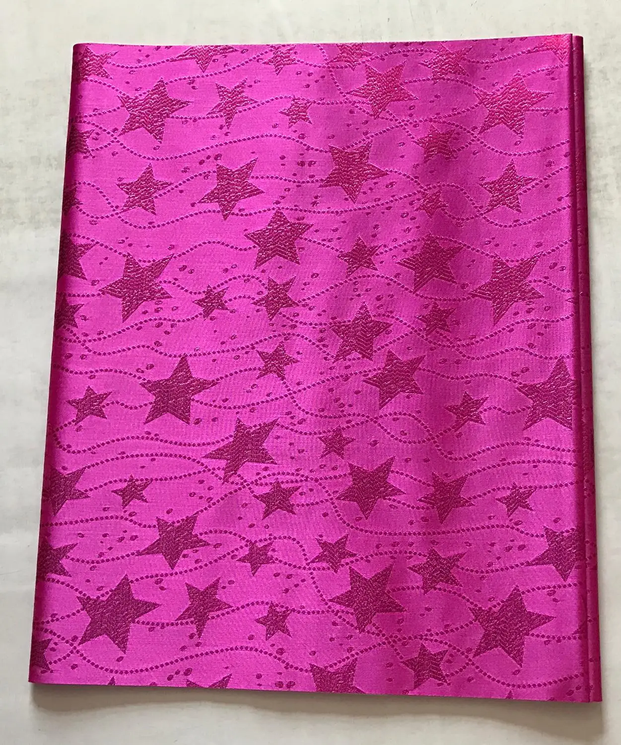 Новый дизайн Африканский головной убор Sego FUSHIA розовый цвет и обертка 2 ⑤ упак. 5