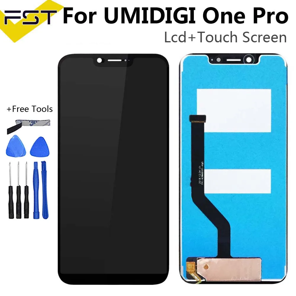 ЖК дисплей для UMI UMIDIGI One Pro кодирующий преобразователь сенсорного экрана в сборе