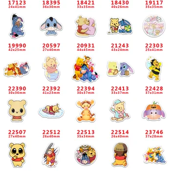 

2020 new arrival Free shipping 30 pcs/package printed resin planar flat-back resins for Hair Bow Decoration PR17123