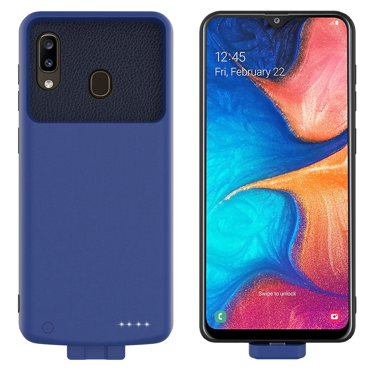 Для samsung Galaxy A20 A30 зарядное устройство чехол Магнитный 7000 мАч внешнее резервное зарядное устройство power Bank защитный чехол A30 A20
