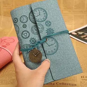 

Travel Portable A6 Loose Leaf Journal Diary Book Notebook Stationery Supplies