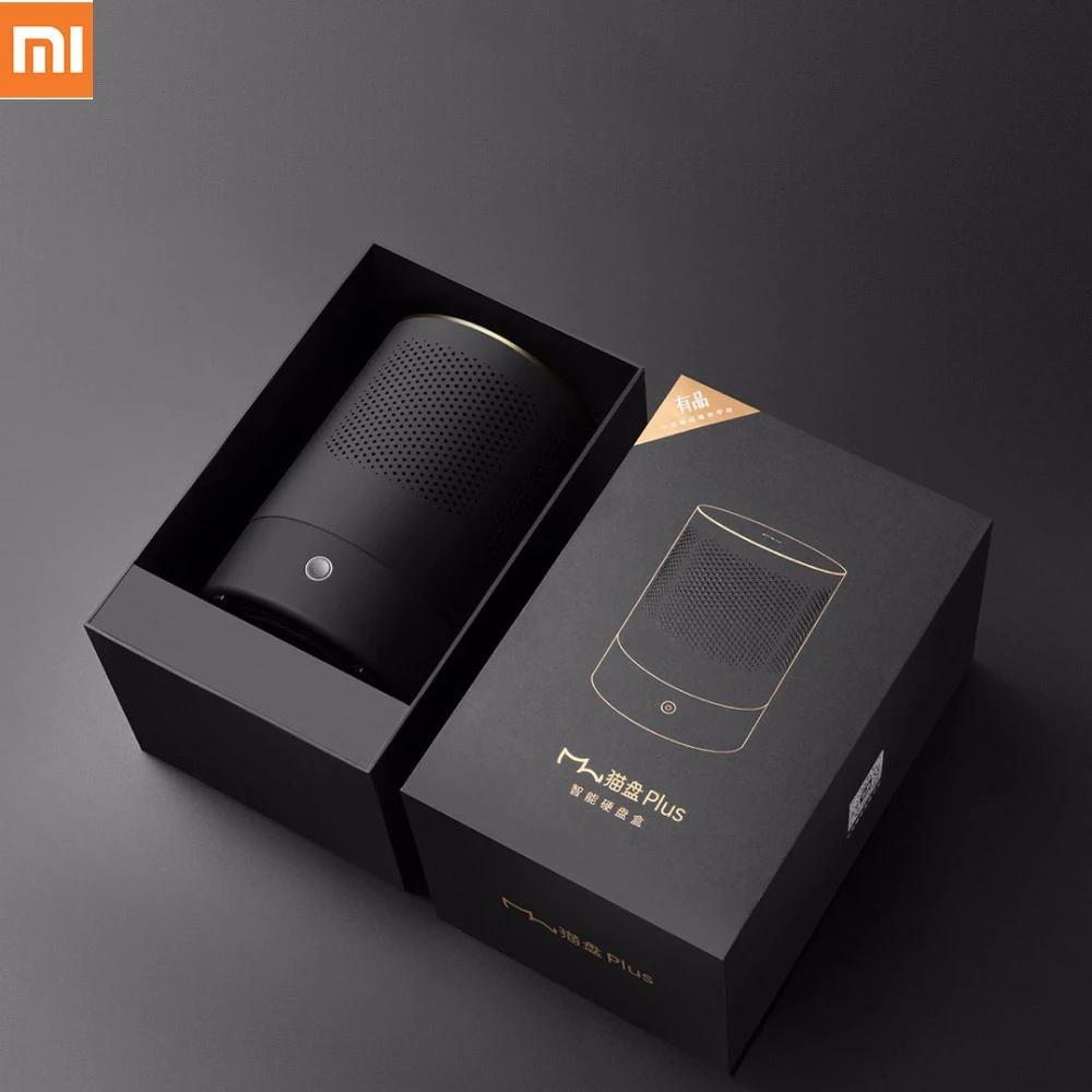 

Xiaomi Mijia Heiluo CatDrive Plus Shared Smart Replaceable Hard Disk 512MB DDR3L for Share Files Pictures Max 12TB No Hard Disk