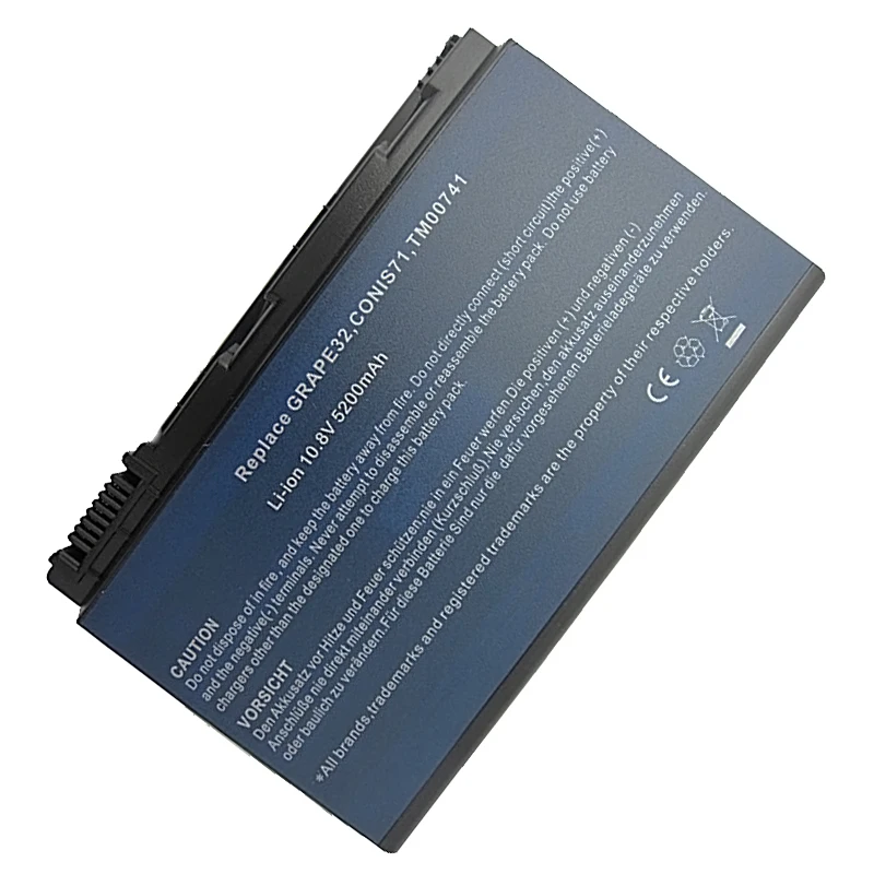 GZSM ноутбук Батарея TM00741 для acer 5210 5220 5230 5235 5420 5610 5620 5620Z 5630 7220 7620 Батарея для ноутбука TM00751 Батарея