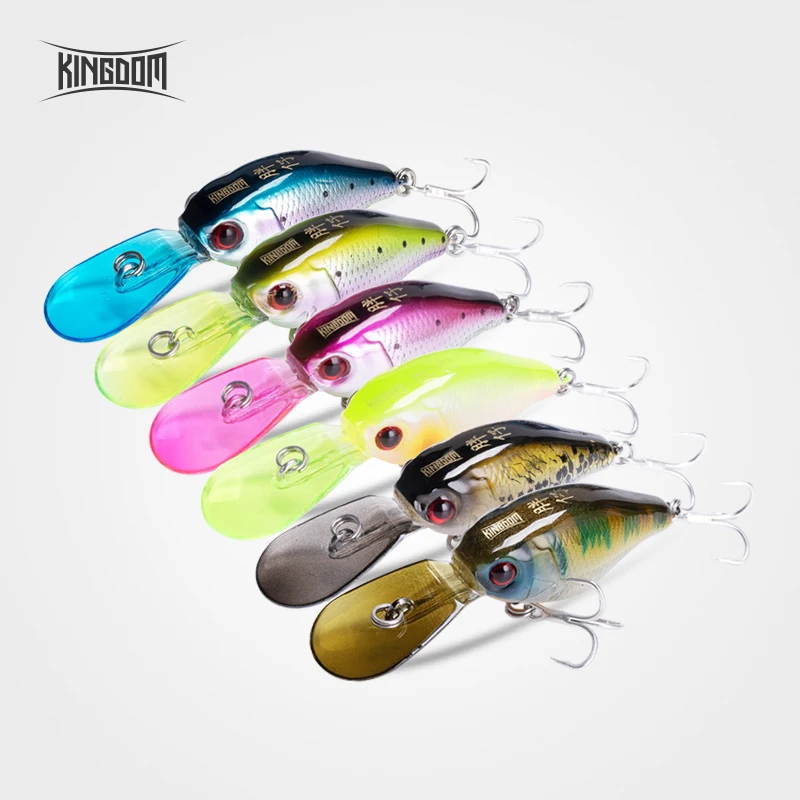 Kingdom Fishing Приманка Crankbait Isca искусственная Jerakbait медленное погружение 50 мм 5 г Воблер для мелкой рыбы форель, щука модель приманки 5316 - Цвет: 5316-Mixed