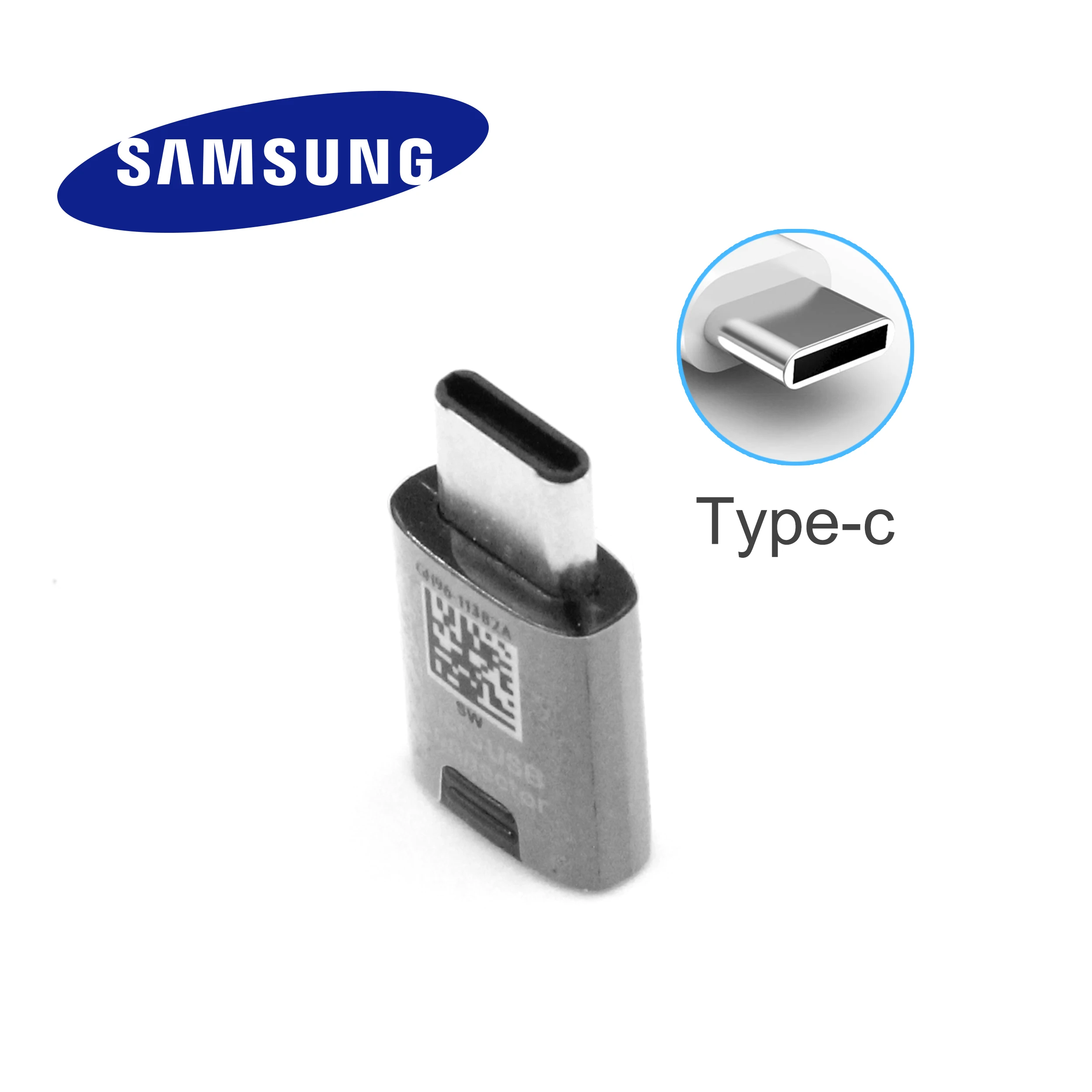 Original Samsung Micro USB TO Type C Converter Adapter for Galaxy S8 S8 Plus S9 S9plus S10 S10PLUS S10E Note7 8 9 with Micro USB