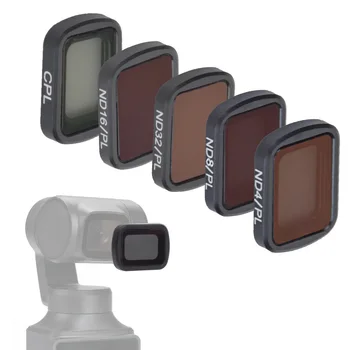 

5Pcs/Set Camera Lens Filter CPL ND4-PL ND8-PL ND16-PL ND32-PL for FIMI PALM Gimbal camera filter