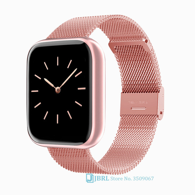 Fashion Smart Watch Men Women Smartwatch For Android IOS Electronics Smart Clock Fitness Tracker Silicone Strap Smart-Watch