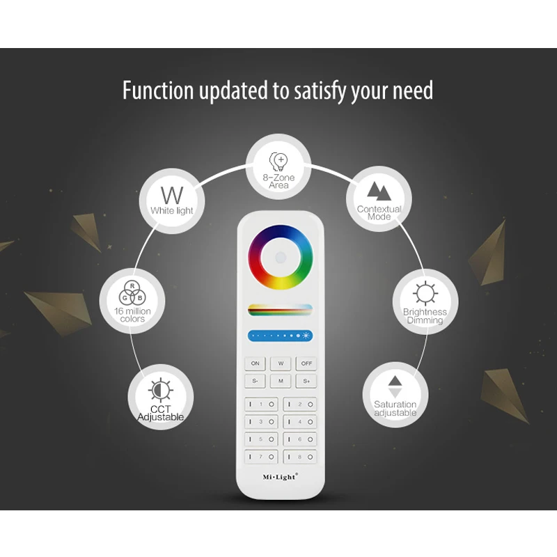 wifi 5 in 1 led strip controller WL5 dimmer DC12~24V can smart phone APP/remote control/Alexa/Google Assistant voice control