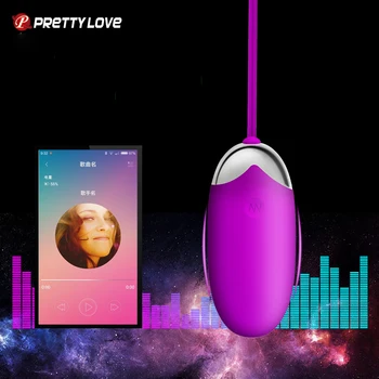 Pretty Love APP Bluetooth Vibrator Remote Control G Spot Vibrating Egg Wireless Vibrator for Women Erotic Sex Shop Adult Toys 6