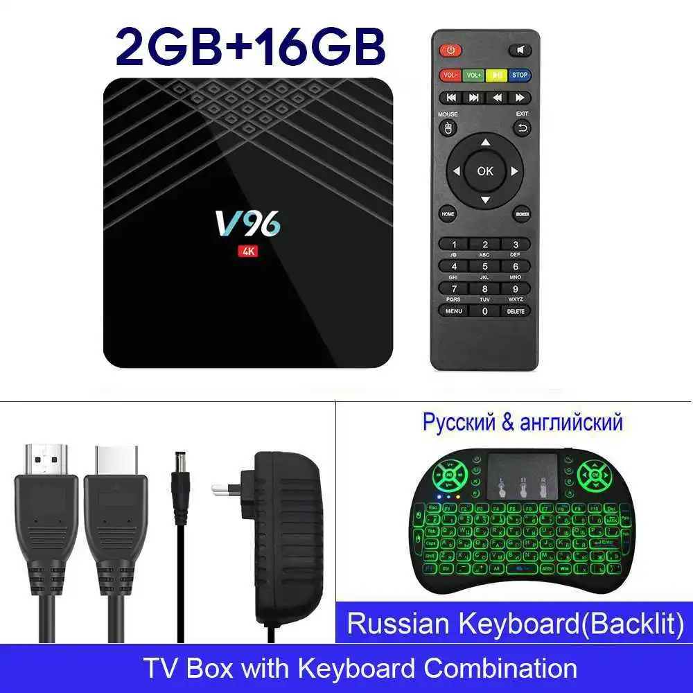 Vmade tv box android 9,0 2G 16G Allwinner H6 четырехъядерный 64 бит Wi-Fi tv box 4K HD H.265 телеприставка 2G 16G tv box Горячая Распродажа - Цвет: BOX-i8RU