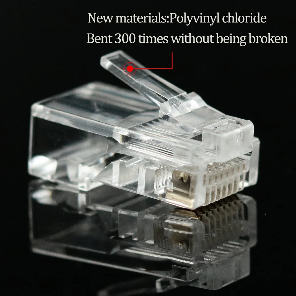 ethernet rg45 plug cat5e utp 8p8c rj
