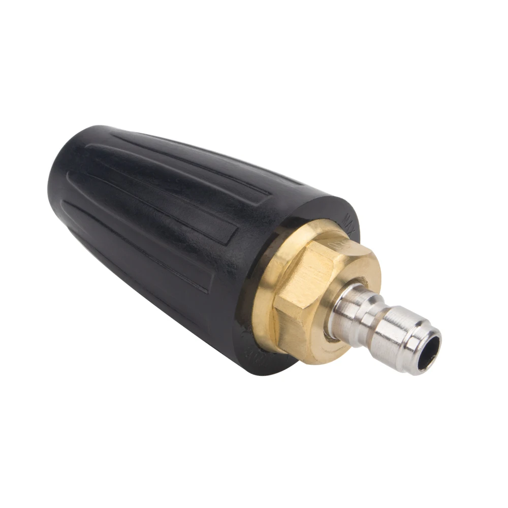 High Pressure Water Cleaning Brass Rotating Dirt BlasterTurbo Nozzle 280bar/ 4000psi for High Pressure Car Washers 5