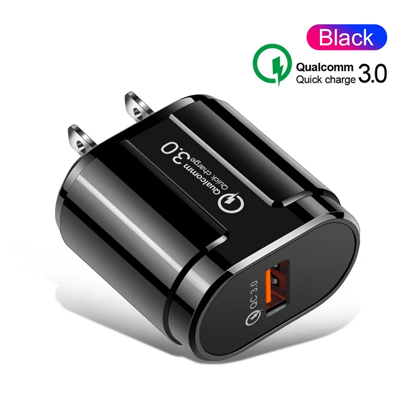 5V 3A Quick Charge QC 3.0 USB US EU Charger Universal Mobile Phone Wall Fast Charging Adapter For iPhone Samsung Xiaomi | Мобильные