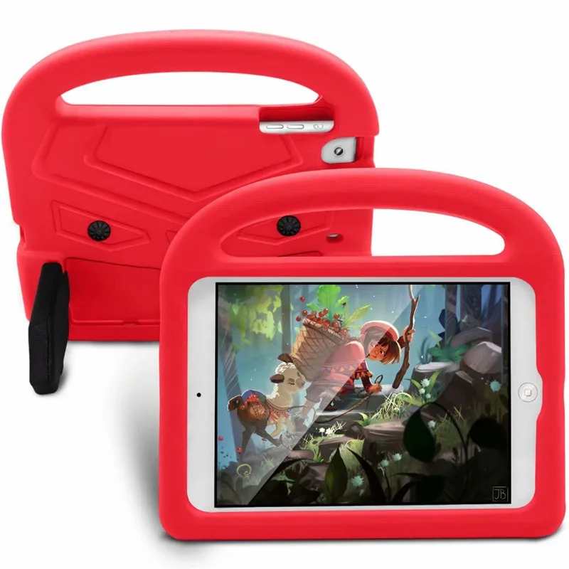 Для Apple iPad Mini1/2/3/4 EVA пены противоударный чехол для iPad Mini 1 2 3 4 Funda Coque дети Стенд защитный чехол