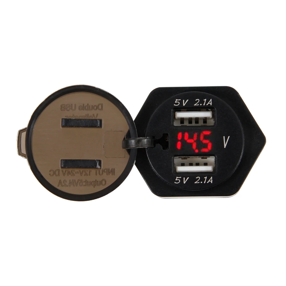 Адаптер питания с двумя USB портами для BMW R1200GS Adventure Adv R1250GS F850GS F650GS F750GS|Накладки и