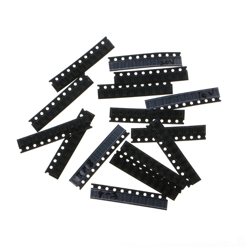 150 шт. SOD123 15 значений 1206 0 5 Вт SMD Диод Зенера 3 в-24 в 1N4148 Ассортимент Комплект |