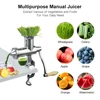 100% Stainless Steel Wheatgrass manual juicer fruit citrus juice extrator 3