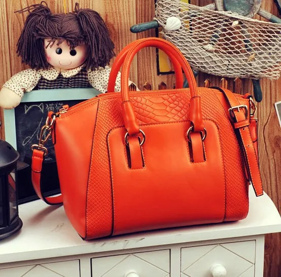 

Special Offer Hot Selling Fashion Crocodile Pattern Retro Trend WOMEN'S Bag beermmay Hand Shoulder New Style Korean-style hu lu