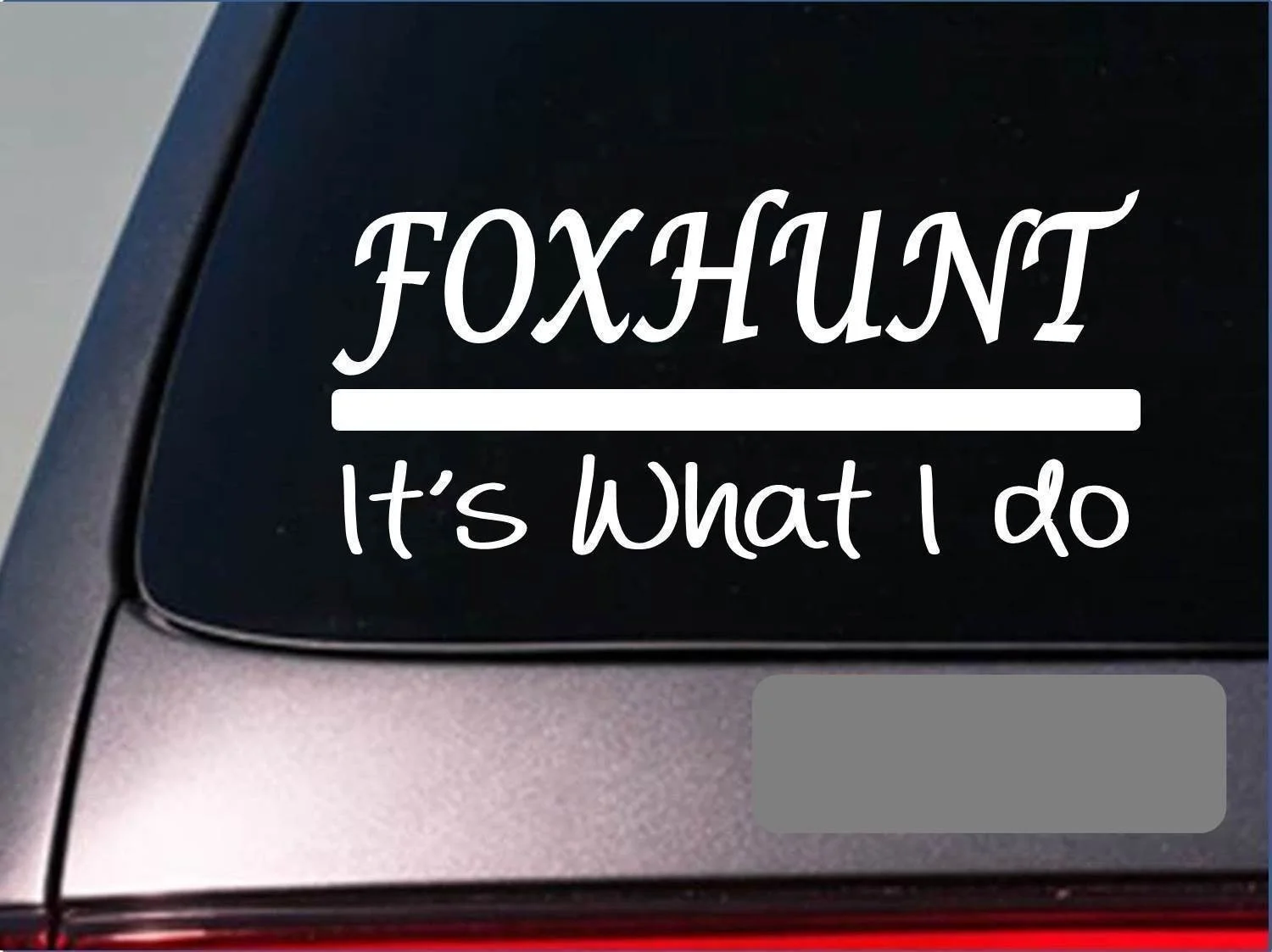 Наклейка Foxhunt наклейка foxhound e воротник мул лошадь лиса ден американский Рог