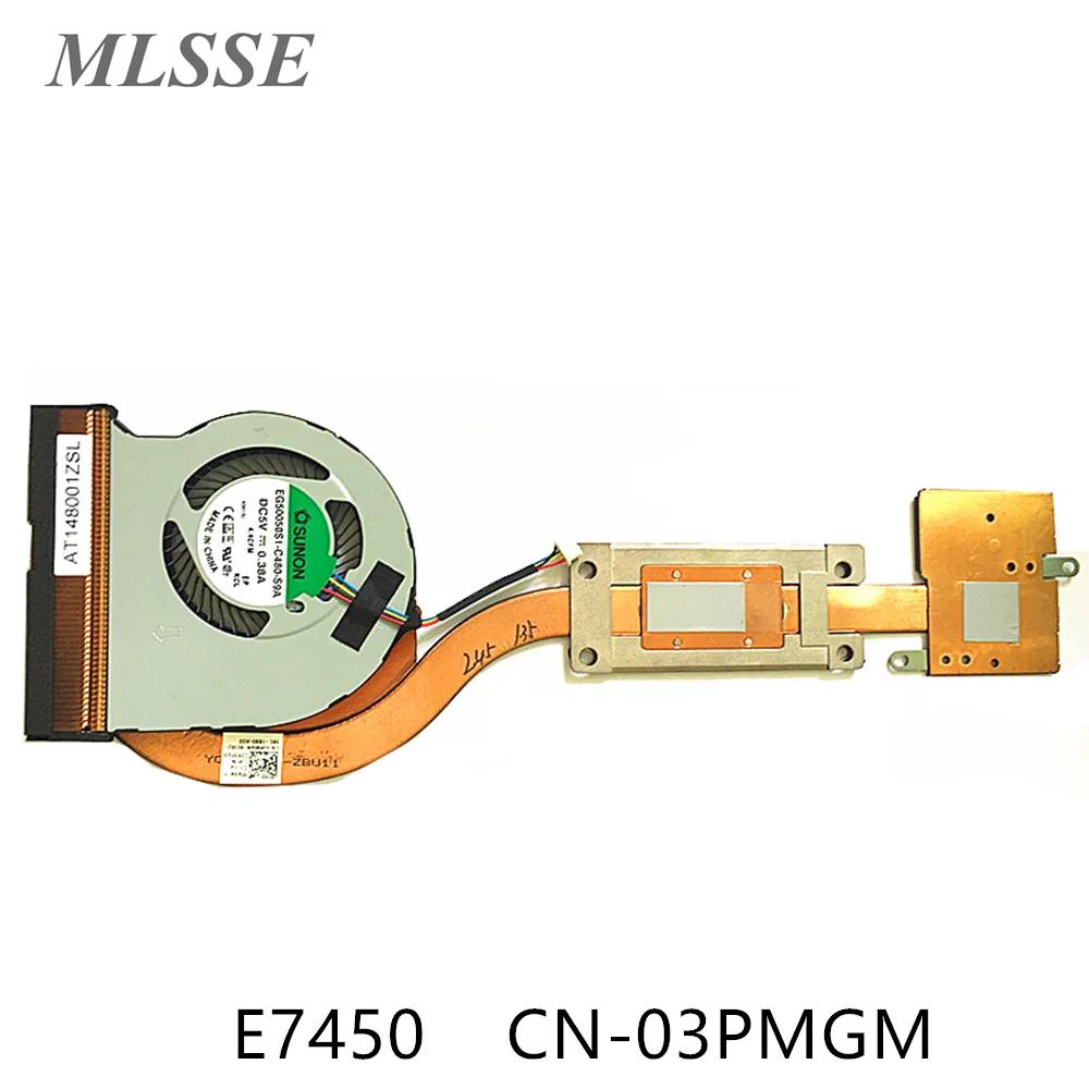 New Original For DELL Latitude E7450 CPU Cooling Heatsink With Fan Cooler DP/N 3PMGM 03PMGM EG50050S1-C480-S9A Fast ship