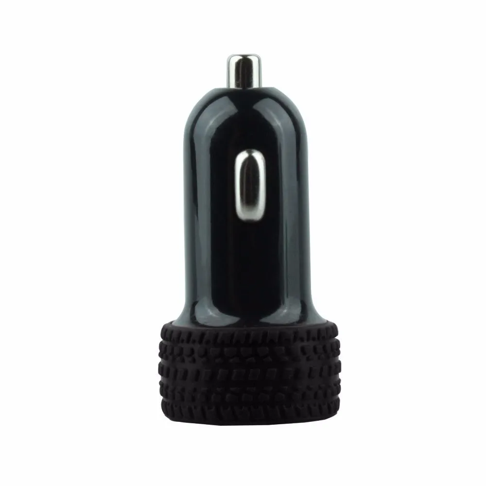 Mini Dual 2 Порты и разъёмы 12V USB Авто в ChargerАвтомобильное зарядное устройство адаптер зарядки Pengisi baterai mobil#0